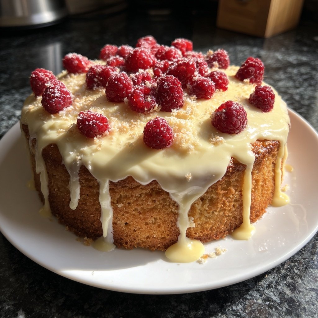 Dessert Vanilla Sponge Cake