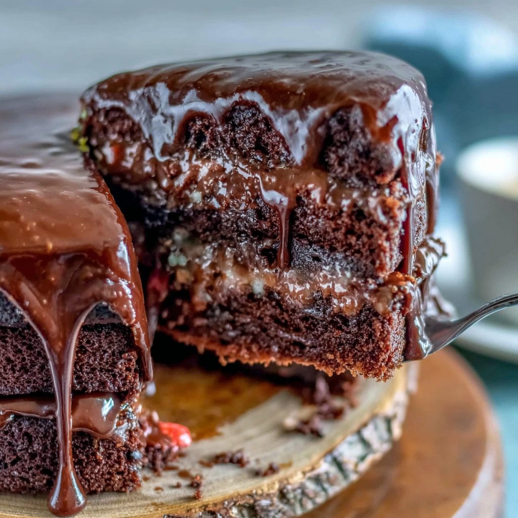 Chocolate Ganache Celebration Cake