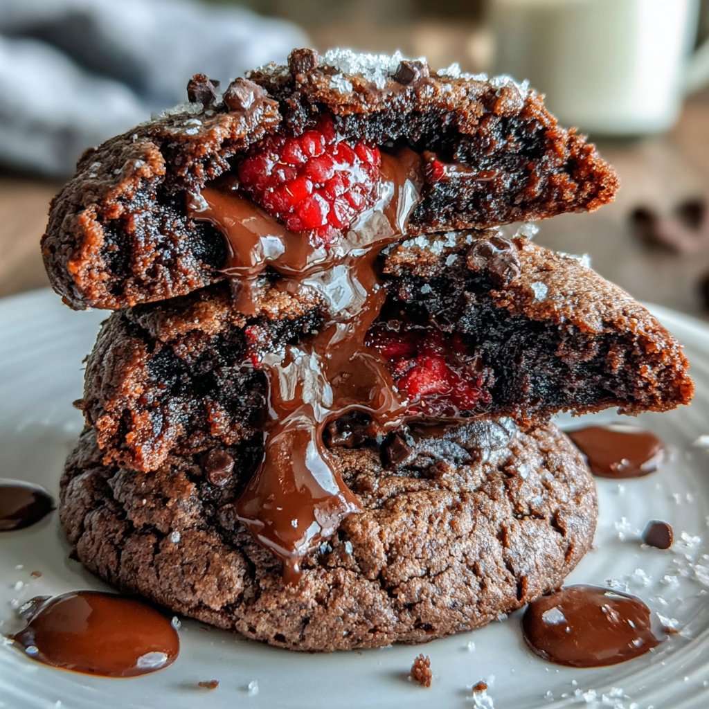 Choco-Berry Brownie Cookies